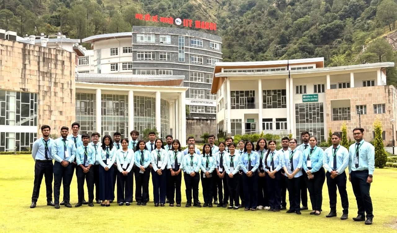 ITS Ghaziabad Visit to IIT Mandi photo 3